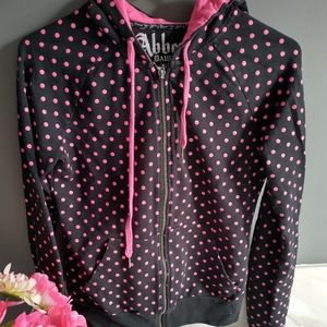 Abbey Dawn Polkadot Hoodie